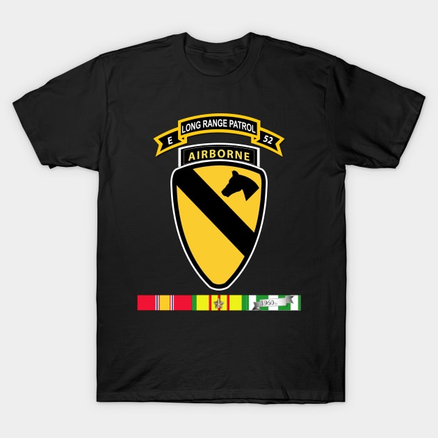 E Co - 52nd Inf ABN - 1st Cav Div ABN w VN SVC T-Shirt by twix123844